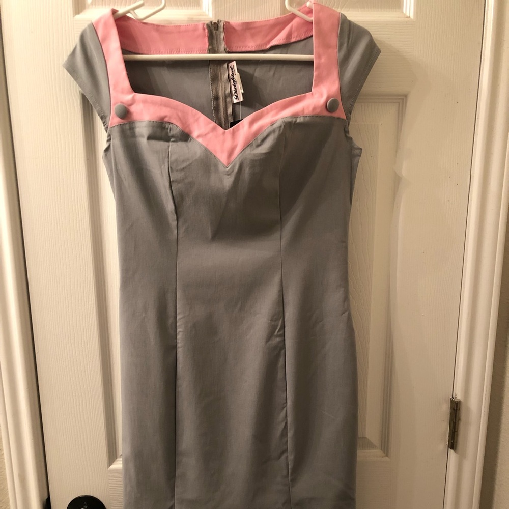 Dixiefried brand Rockabilly/Wiggle/Pin-up dress